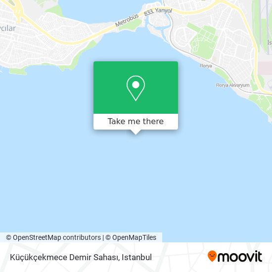 Küçükçekmece Demir Sahası map
