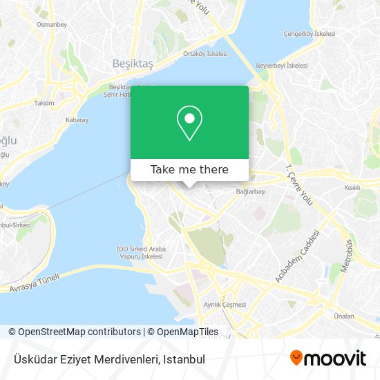 Üsküdar Eziyet Merdivenleri map