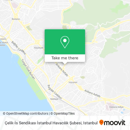 Çelik-İs Sendikası İstanbul Havacılık Şubesi map