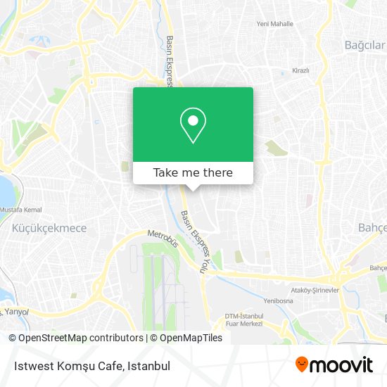 Istwest Komşu Cafe map