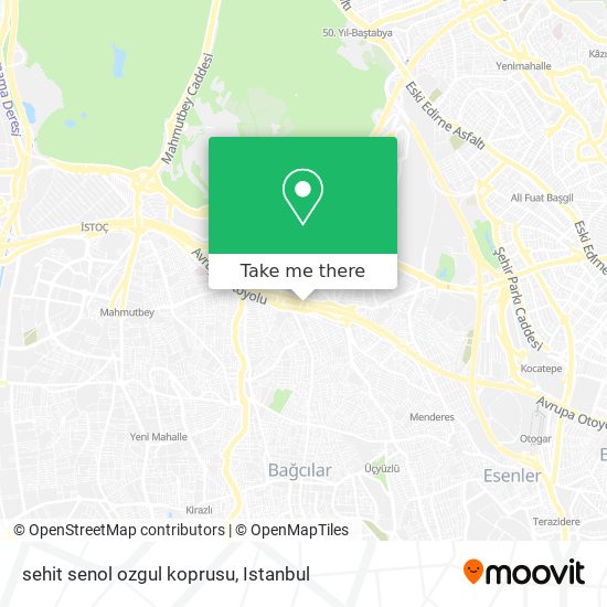 sehit senol ozgul koprusu map