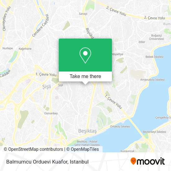 Balmumcu Orduevi Kuafor map