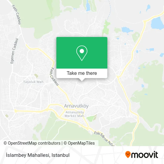 İslambey Mahallesi map