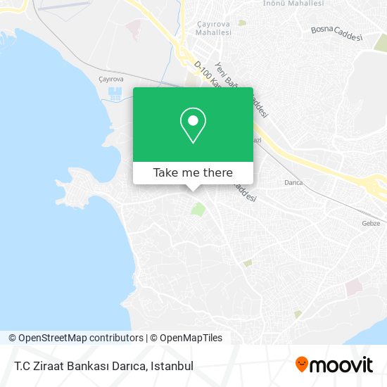 T.C Ziraat Bankası Darıca map