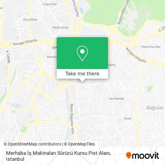 Merhaba İş Makinaları Sürücü Kursu Pist Alanı map