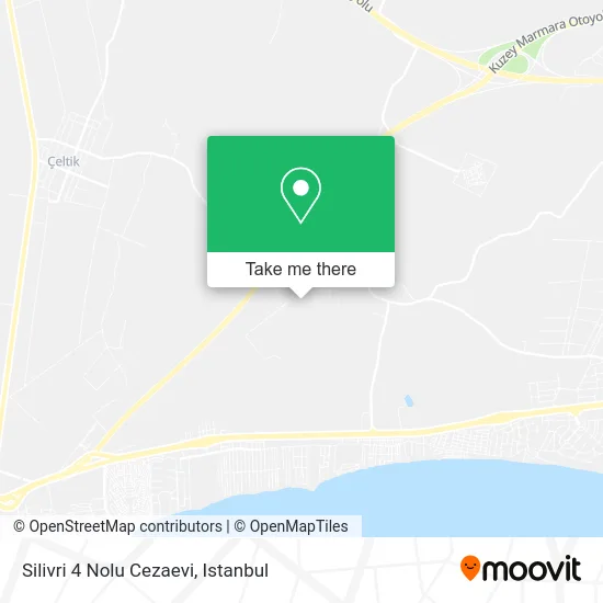 Silivri 4 Nolu Cezaevi map