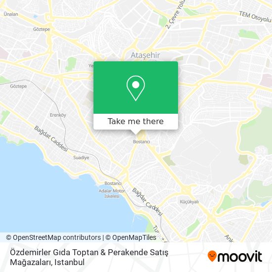 Özdemirler Gıda Toptan & Perakende Satış Mağazaları map