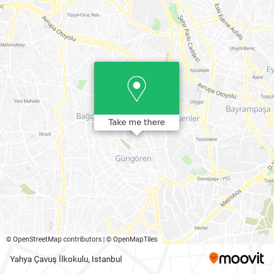 Yahya Çavuş İlkokulu map