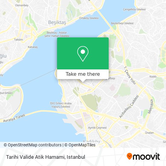 Tarihi Valide Atik Hamami map