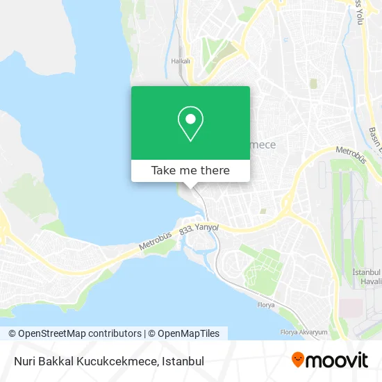 Nuri Bakkal Kucukcekmece map