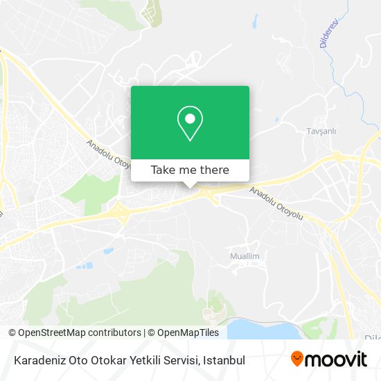 Karadeniz Oto Otokar Yetkili Servisi map