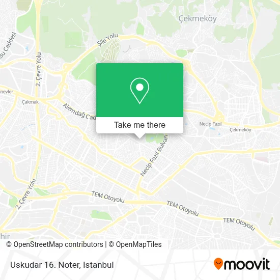 Uskudar 16. Noter map