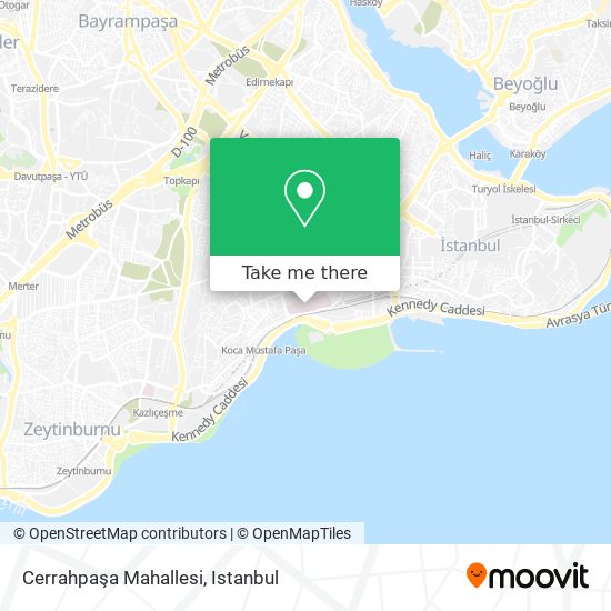 Cerrahpaşa Mahallesi map