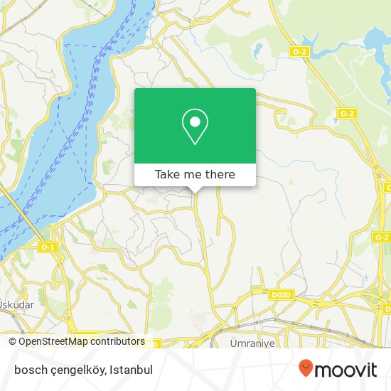bosch çengelköy map