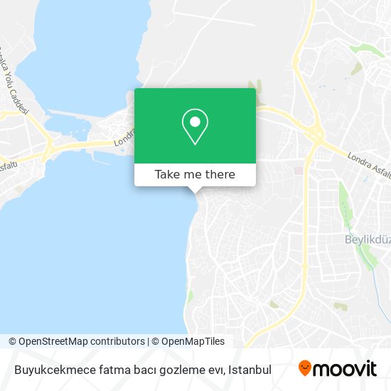 Buyukcekmece fatma bacı gozleme evı map