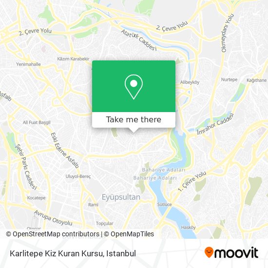 Karlitepe Kiz Kuran Kursu map