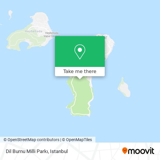 Dil Burnu Milli Parkı map