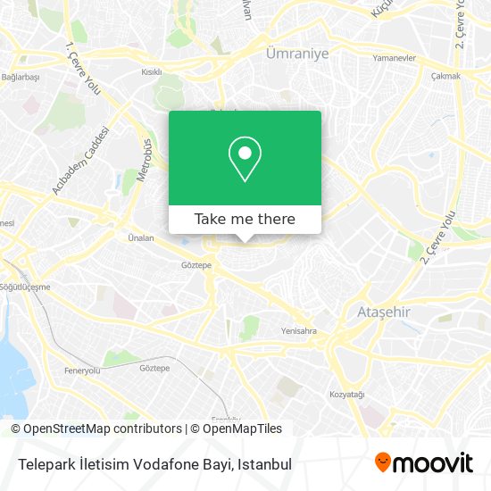 Telepark İletisim Vodafone Bayi map