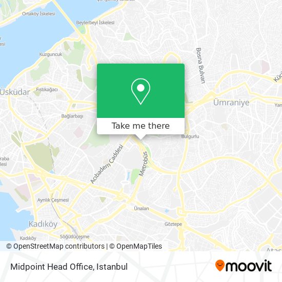 Midpoint Head Office map