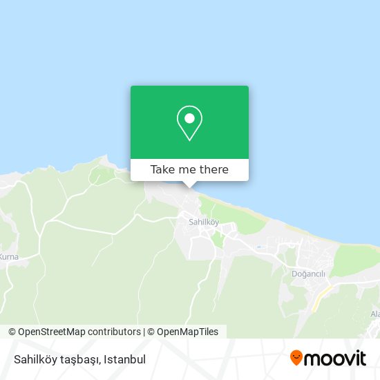Sahilköy taşbaşı map