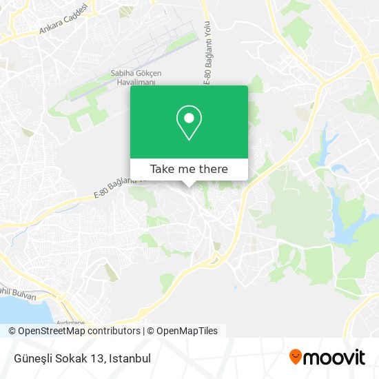 Güneşli Sokak 13 map