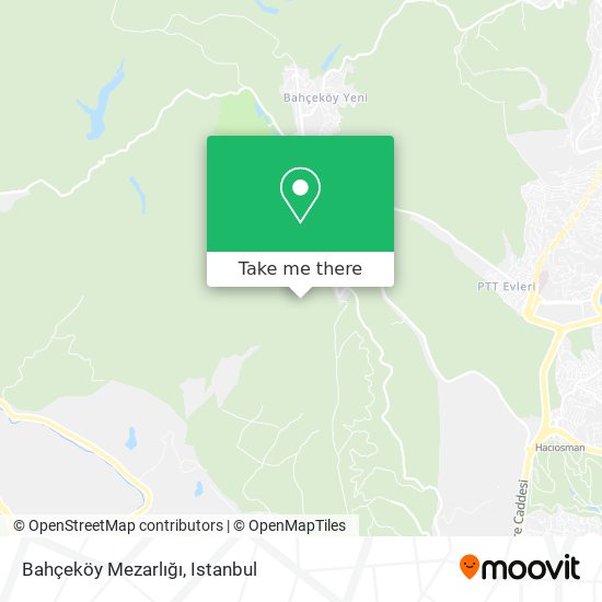 Bahçeköy Mezarlığı map