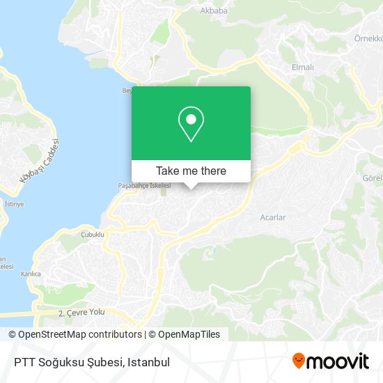 PTT Soğuksu Şubesi map