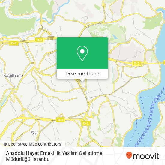 Anadolu Hayat Emeklilik Yazılım Geliştirme Müdürlüğü map