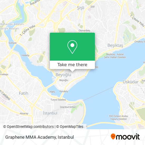 Graphene MMA Academy map