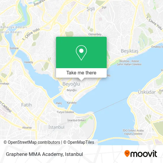 Graphene MMA Academy map