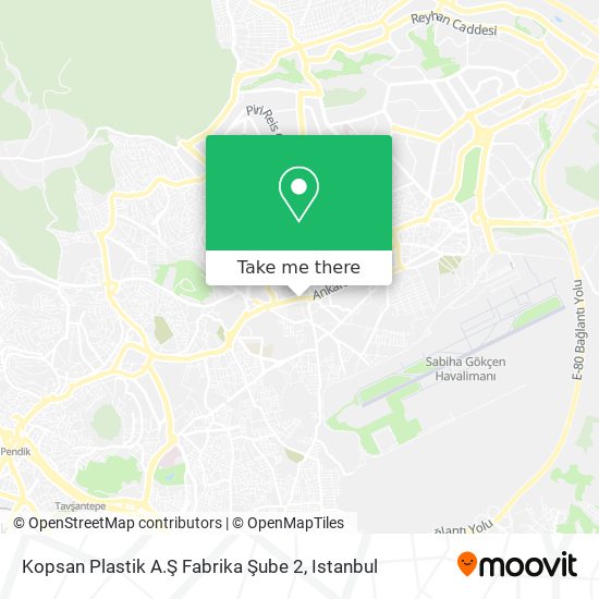 Kopsan Plastik A.Ş Fabrika Şube 2 map