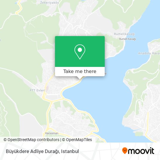 Büyükdere Adliye Durağı map