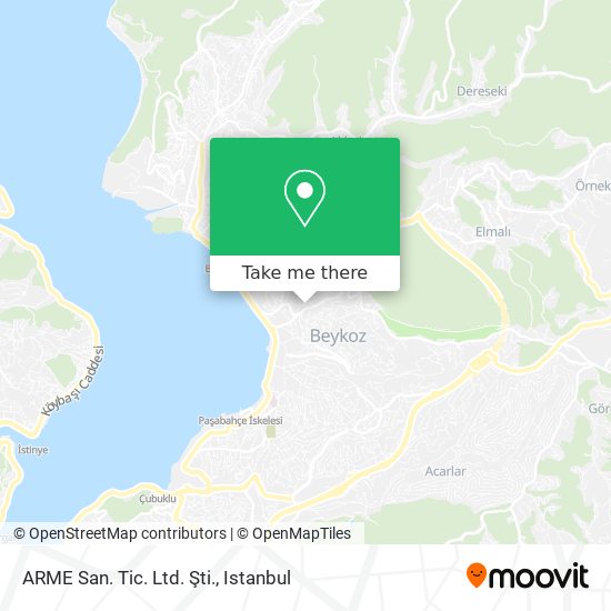ARME San. Tic. Ltd. Şti. map