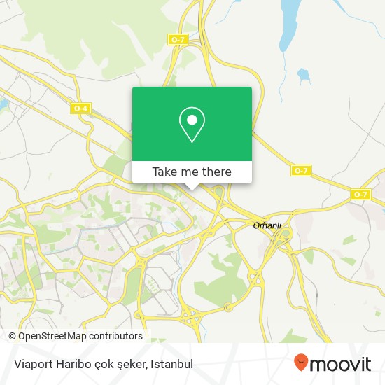 Viaport Haribo çok şeker map