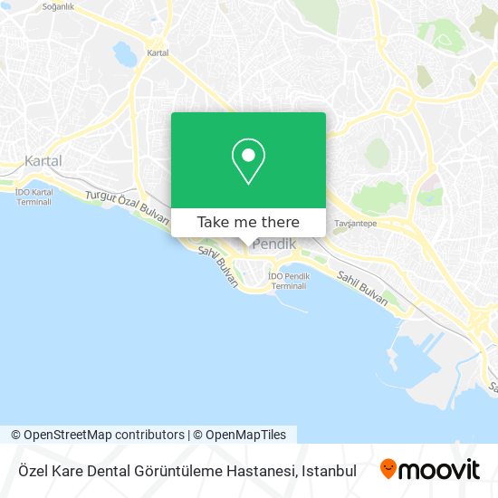 Özel Kare Dental Görüntüleme Hastanesi map