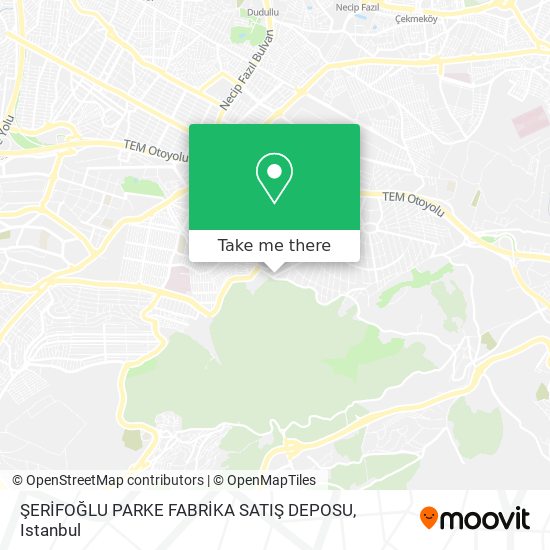 ŞERİFOĞLU PARKE FABRİKA SATIŞ DEPOSU map