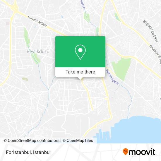 Forİstanbul map