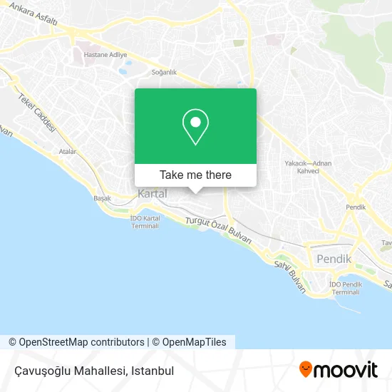 Çavuşoğlu Mahallesi map