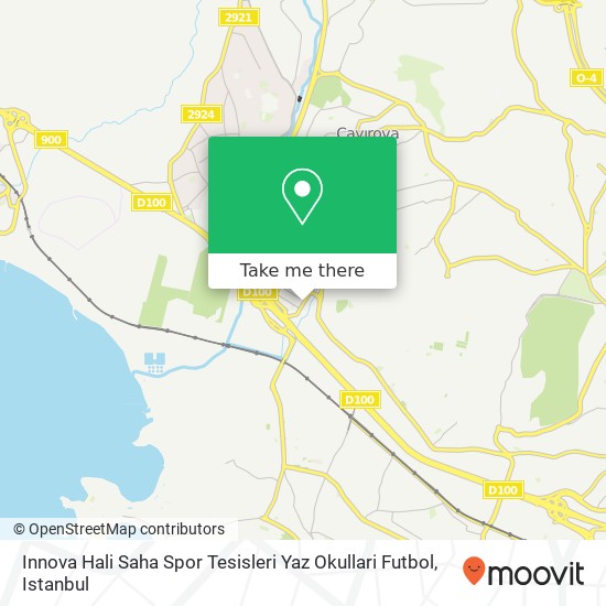 Innova Hali Saha Spor Tesisleri Yaz Okullari Futbol map