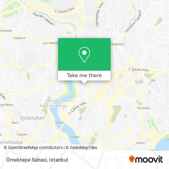 Örnektepe Sahasi map