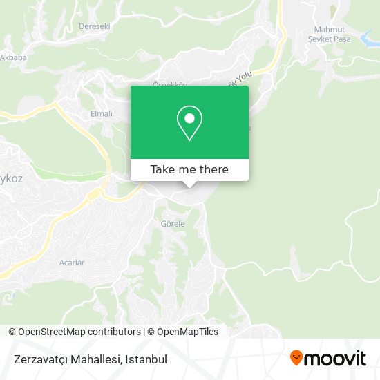 Zerzavatçı Mahallesi map