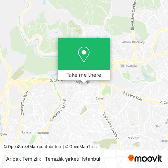 Arıpak Temizlik :  Temizlik şirketi map