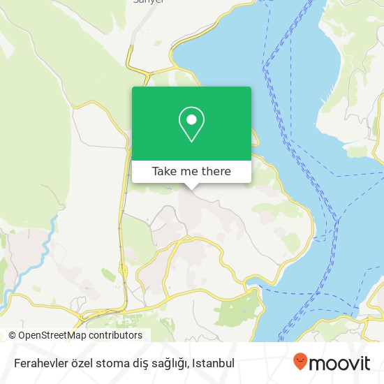 Ferahevler özel stoma diş sağlığı map