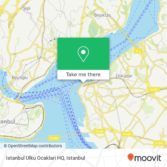 Istanbul Ulku Ocaklari HQ map