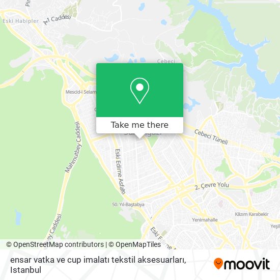 ensar vatka ve cup imalatı tekstil aksesuarları map