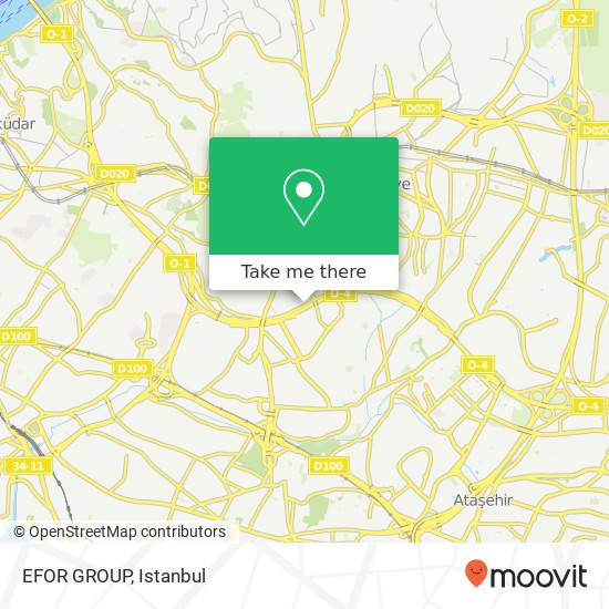 EFOR GROUP map