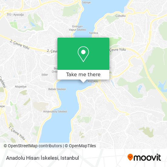 Anadolu Hisarı İskelesi map
