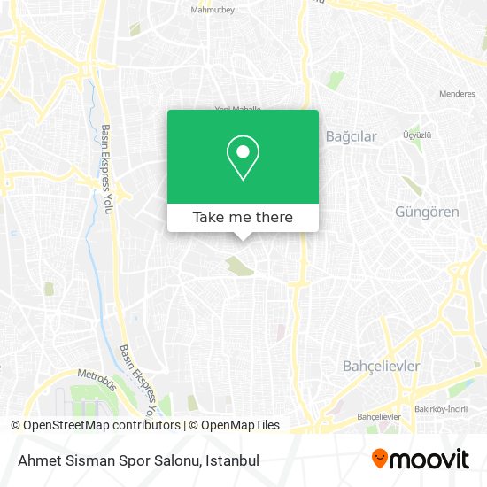 Ahmet Sisman Spor Salonu map