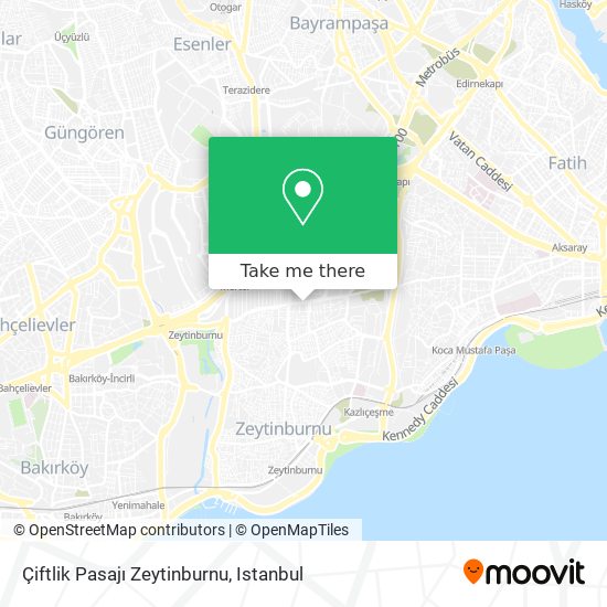 Çiftlik Pasajı Zeytinburnu map