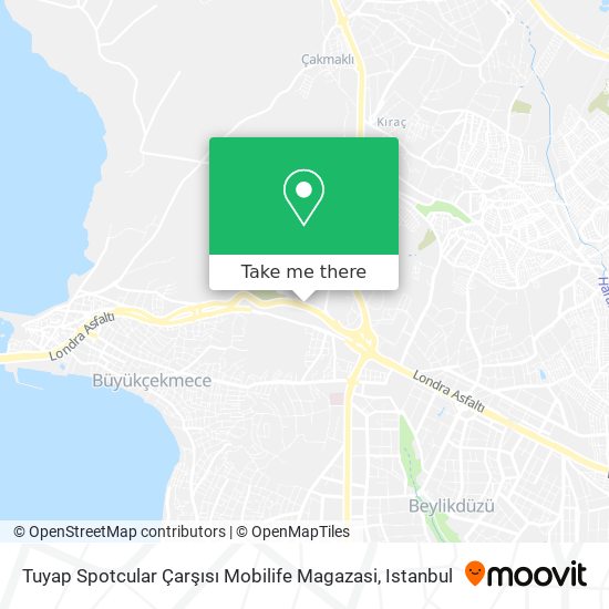 Tuyap Spotcular Çarşısı Mobilife Magazasi map